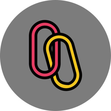 Magnet simgesinin vektör illüstrasyonu