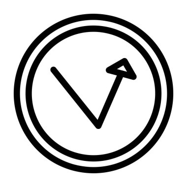 Kene. Web simgesi vektör illüstrasyonu