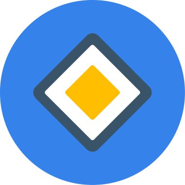 Bir bayrak simgesinin vektör illüstrasyonu