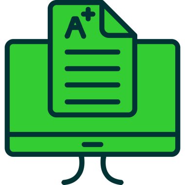 Kitap. Web simgesi basit illüstrasyon