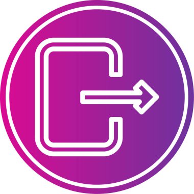 Oklar. Web simgesi basit illüstrasyon