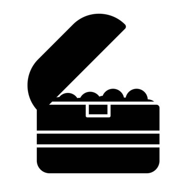 Bir kutunun vektör illüstrasyonu