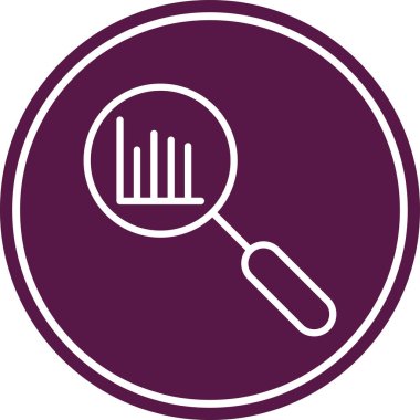 Analiz Simgesi Vektör Çizimi