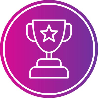 Ödül. Web simgesi basit tasarım