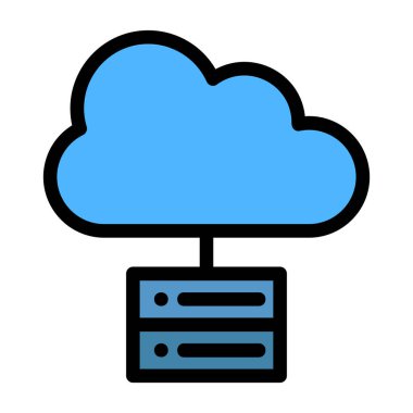 ağ paylaşım teknolojisi vektör illüstrasyonu