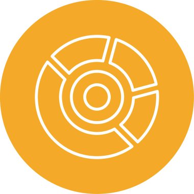 seo modern simgesinin vektör illüstrasyonu