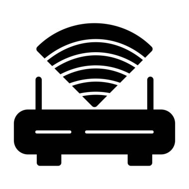 Wi-Fi vektör simgesi kolayca değiştirilebilir ya da düzenlenebilir