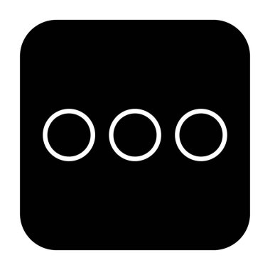 Kamera simgesi tasarım şablonunun illüstrasyon vektörü grafiği