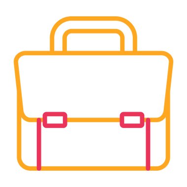 Evrak çantasının vektör simgesi