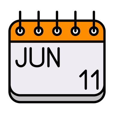 Takvim simgesi tasarım vektör