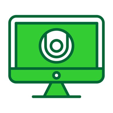 Bilgisayar monitörü. Basit tasarım