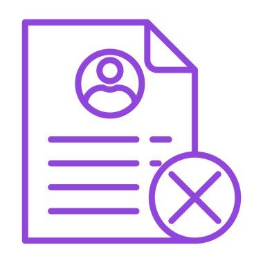 Kontrol listesi simgesi vektör illüstrasyonu