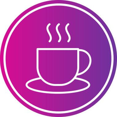 Vektör Kahve Simgesi illüstrasyonu