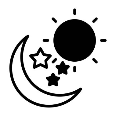 Vektör el çizilmiş uydu. beyaz arkaplanda izole