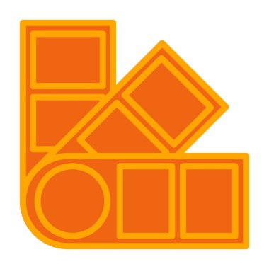 Bir ev simgesinin vektör illüstrasyonu