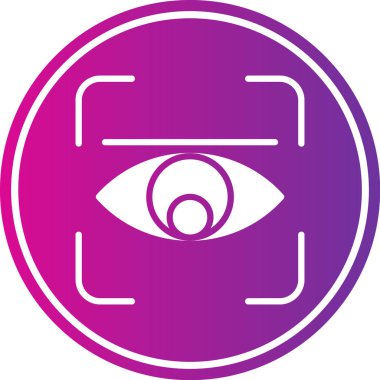 Bir kadın simgesinin vektör illüstrasyonu