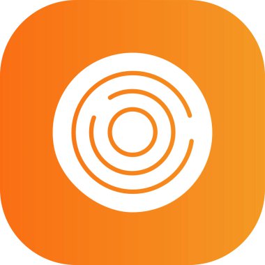 güzel konik vektör simgesi