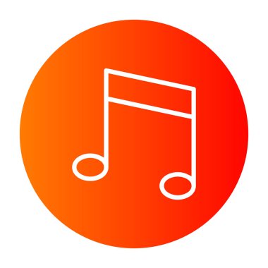 müzik notası izole vektör simgesi kolayca değiştirebilir ya da düzenleyebilir