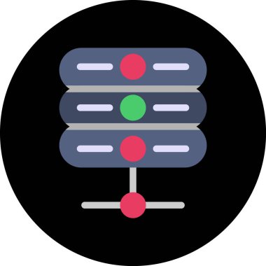 Seo simgesinin vektör illüstrasyonu