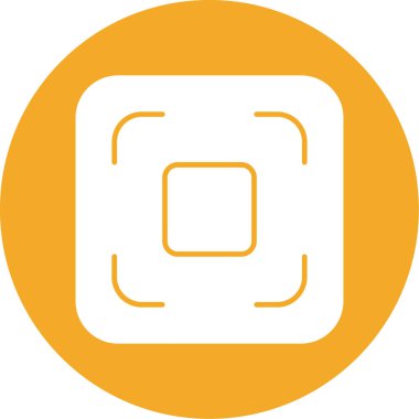 Kartvizit düz simgesi, vektör, illüstrasyon