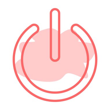 Modern b 'nin vektör illüstrasyonu eksik simgesi