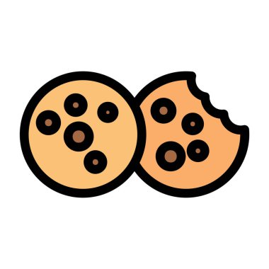 Gıda simgesinin vektör illüstrasyonu