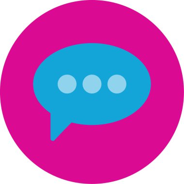 Konuşma balonu işaret tasarımı