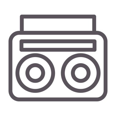 kamera hattı vektör simgesi