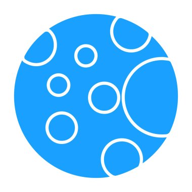 Topun desenine sahip bir topun vektör çizimi