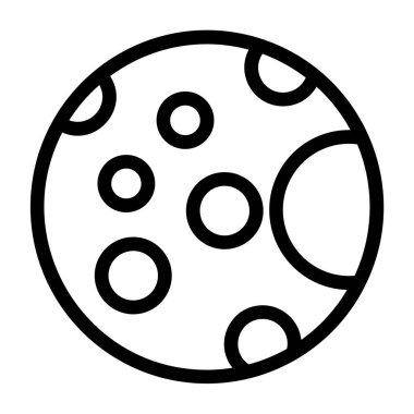 Siyah ve beyaz simgesinin vektör illüstrasyonu