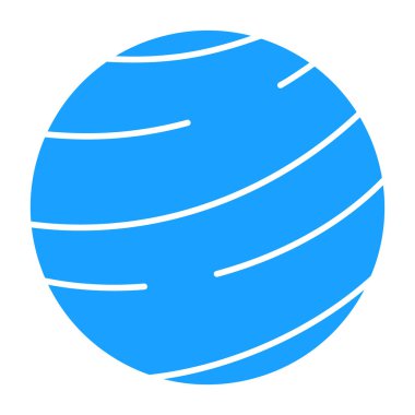 Küresel simge vektör illüstrasyonu