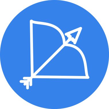 ok simgesi vektör illüstrasyonu