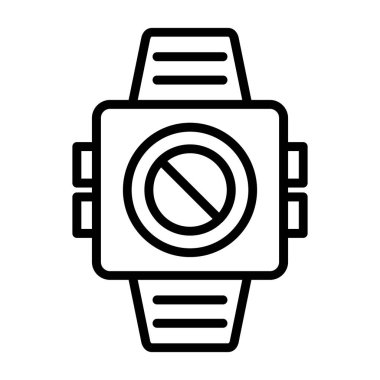 izleyici vektör illüstrasyonu, simge