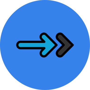 Yol işareti simgesinin vektör illüstrasyonu