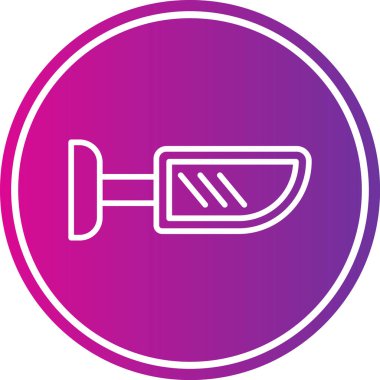 Modern simgenin vektör illüstrasyonu