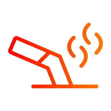 Çekiç ikonu vektör illüstrasyonu