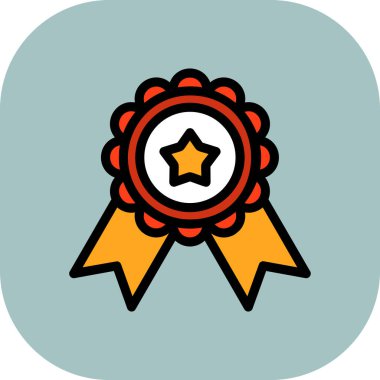 Ödül vektör simgesi modern basit vektör illüstrasyonu