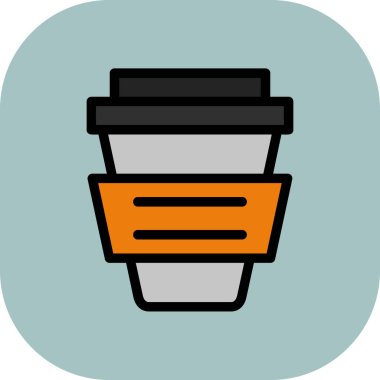 Kap ikonu vektör illüstrasyonu