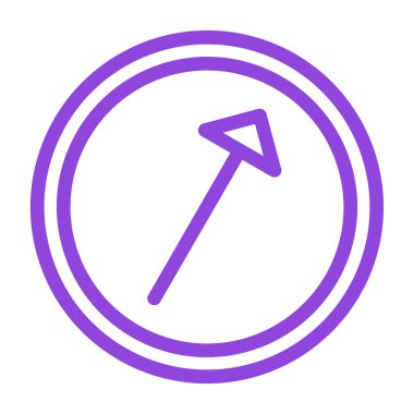 ok simgesinin vektör illüstrasyonu