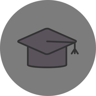 Mezuniyet şapkası Basit tasarım