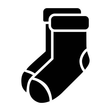 Çorap simgesi, basit tarzı