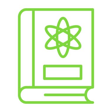 atom. Web simgesi vektör illüstrasyonu