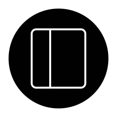 Modern b 'nin vektör illüstrasyonu eksik simgesi