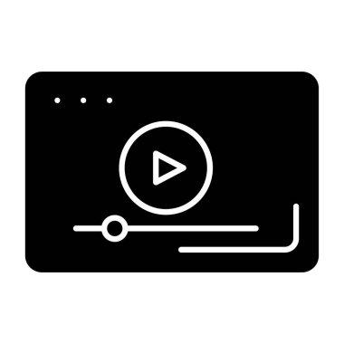 seo modern simgesinin vektör illüstrasyonu