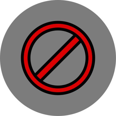 hiçbir iz illüstrasyon vektör