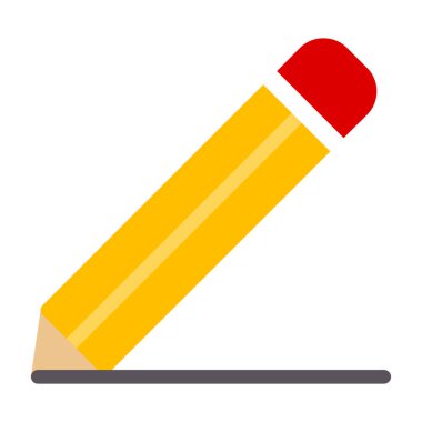 okul tedarik düz tasarım simgesi