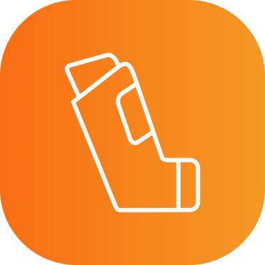 Bir cam simgenin vektör illüstrasyonu