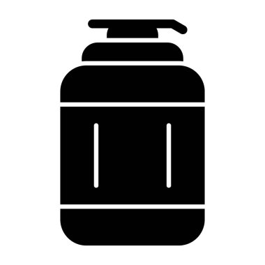 Su ve gaz ikonunun vektör illüstrasyonu