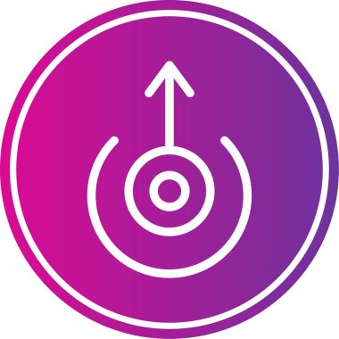 ok simgesinin vektör illüstrasyonu