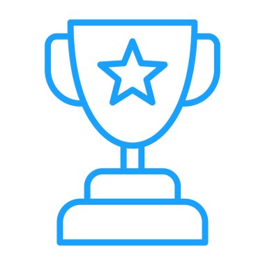 kupa vektör simgesi modern basit illüstrasyon